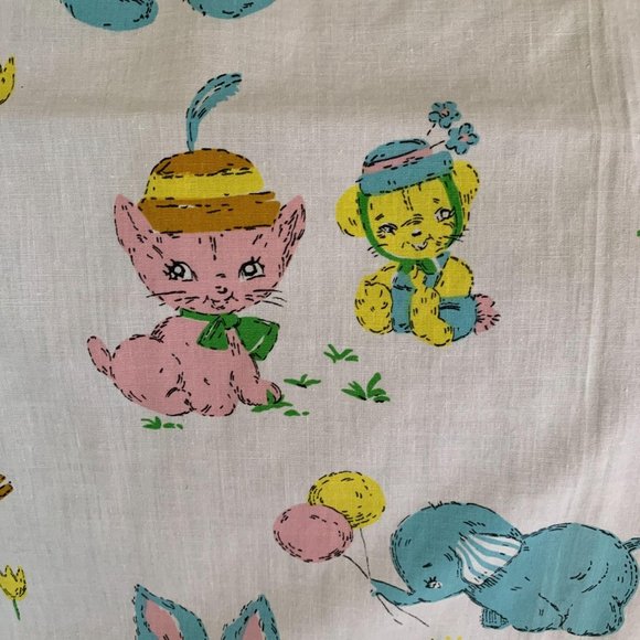 Vitg. Handmade Children's/Nursery Curtains Animals - Picture 4 of 6